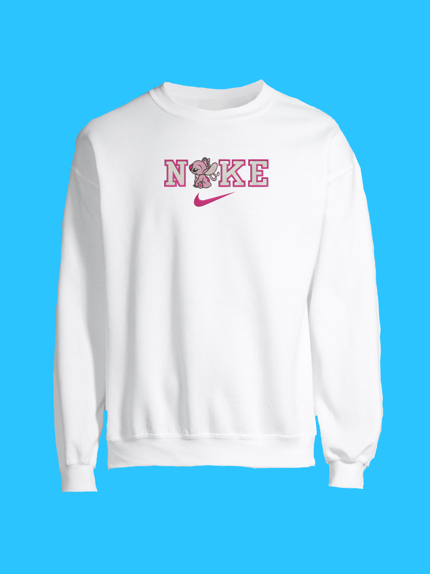 Angel Nike Sueter Bordada