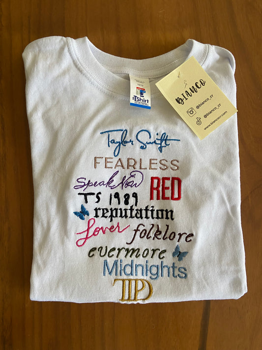 Taylor Swift Albums 3 Camisa