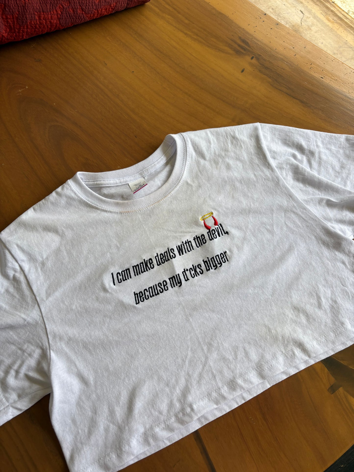 Father Figure Camisa Bordada