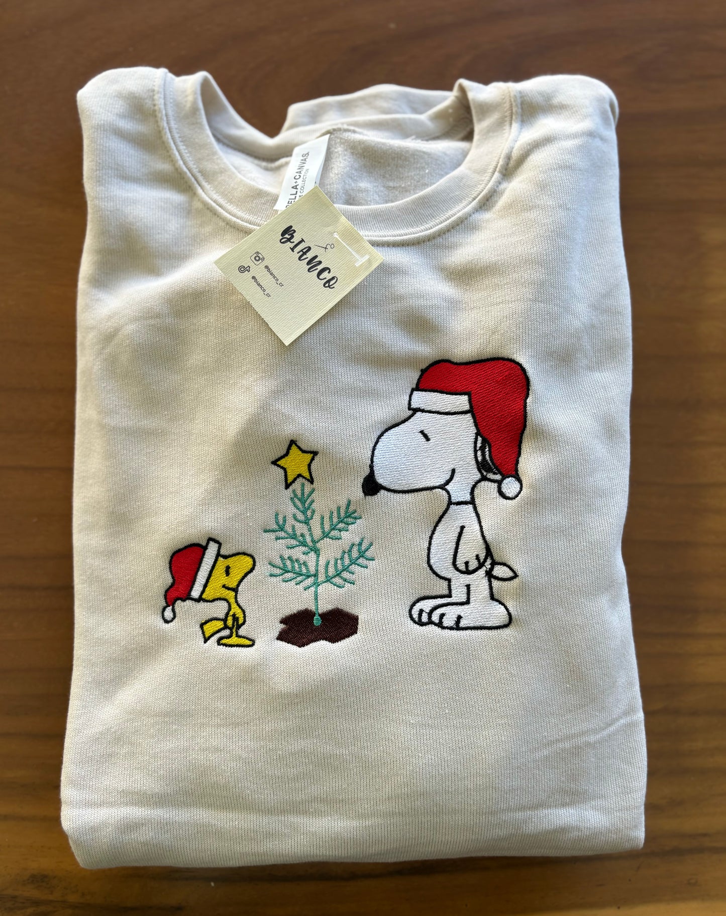 Snoopy y Woodstock Navidad Sueter