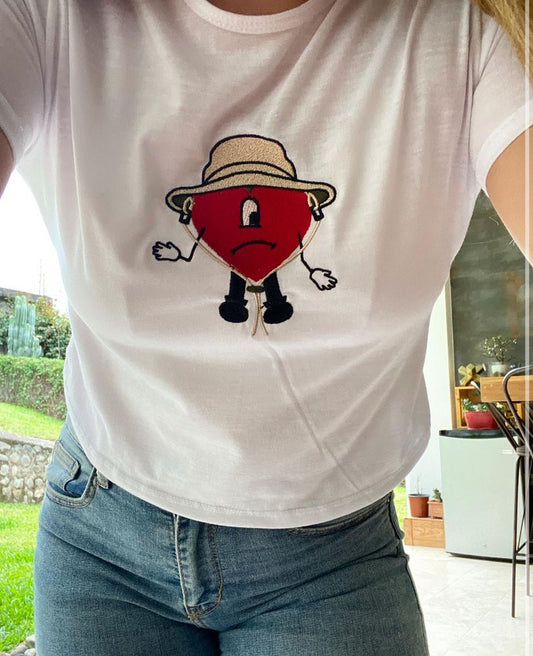 Bad Bunny Bucket Hat Corazon Camisa